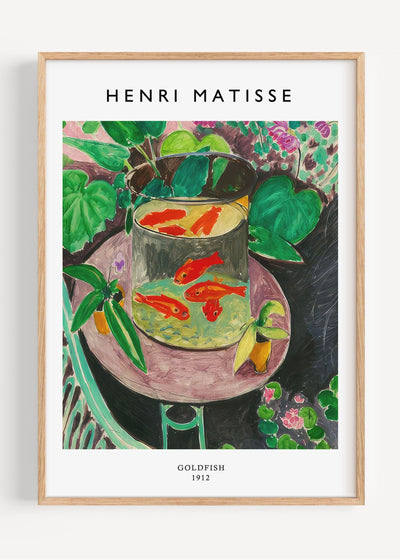 Matisse Goldfish M17 Art Print Peardrop Prints