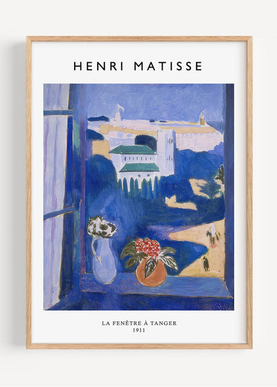 Matisse La Fenêtre à Tanger M24 Art Print Peardrop Prints