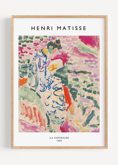 Matisse La Japonaise M1 Art Print Peardrop Prints