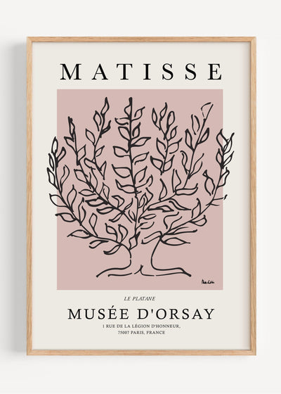 Matisse Le Platane M10 Art Print Peardrop Prints