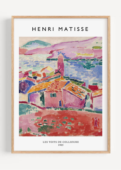 Matisse Les Toits De Collioure M16 Art Print Peardrop Prints