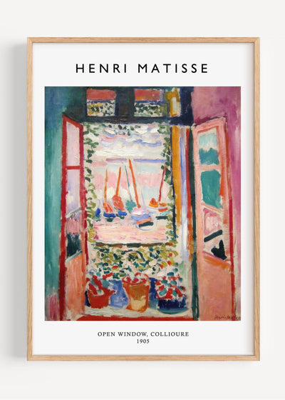Matisse Open Window M15 Art Print Peardrop Prints