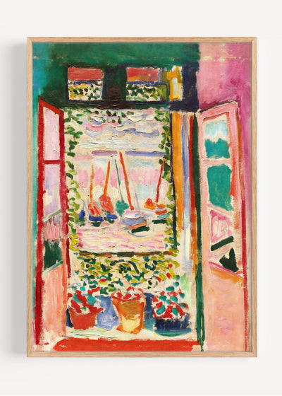 Matisse Open Window M62 Art Print Peardrop Prints