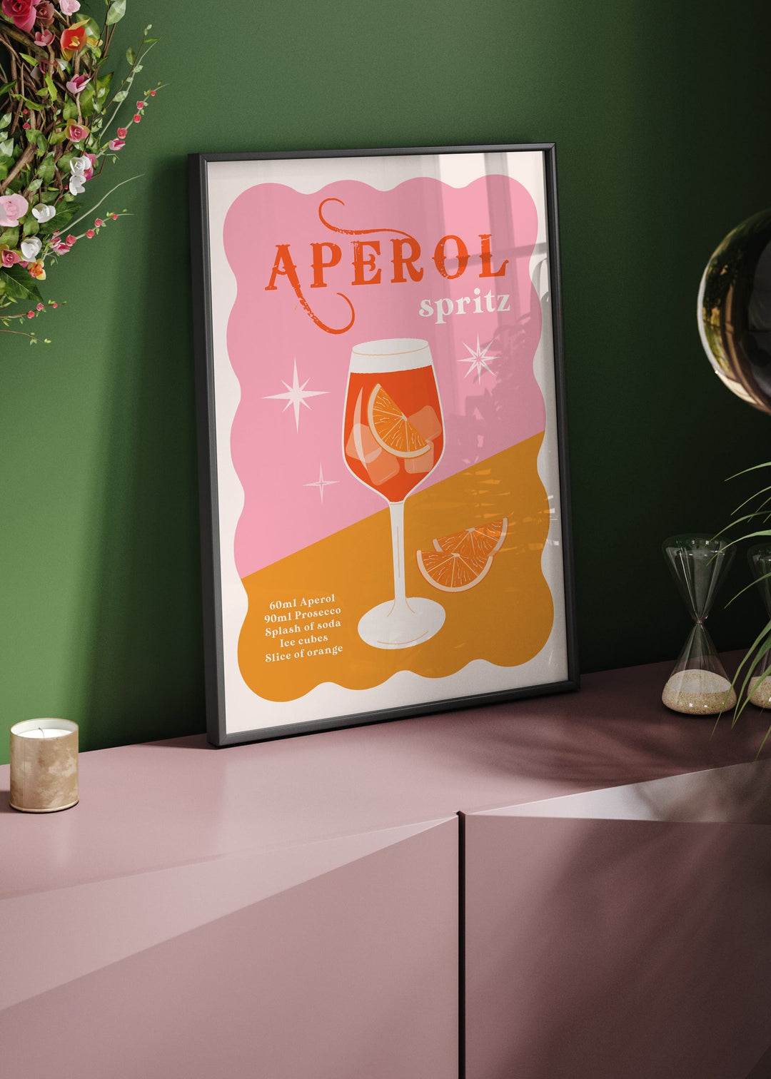 [PSTR Studio] Aperol Spritz アートポスター Elin PK - Aperol Spritz | PSTR studio