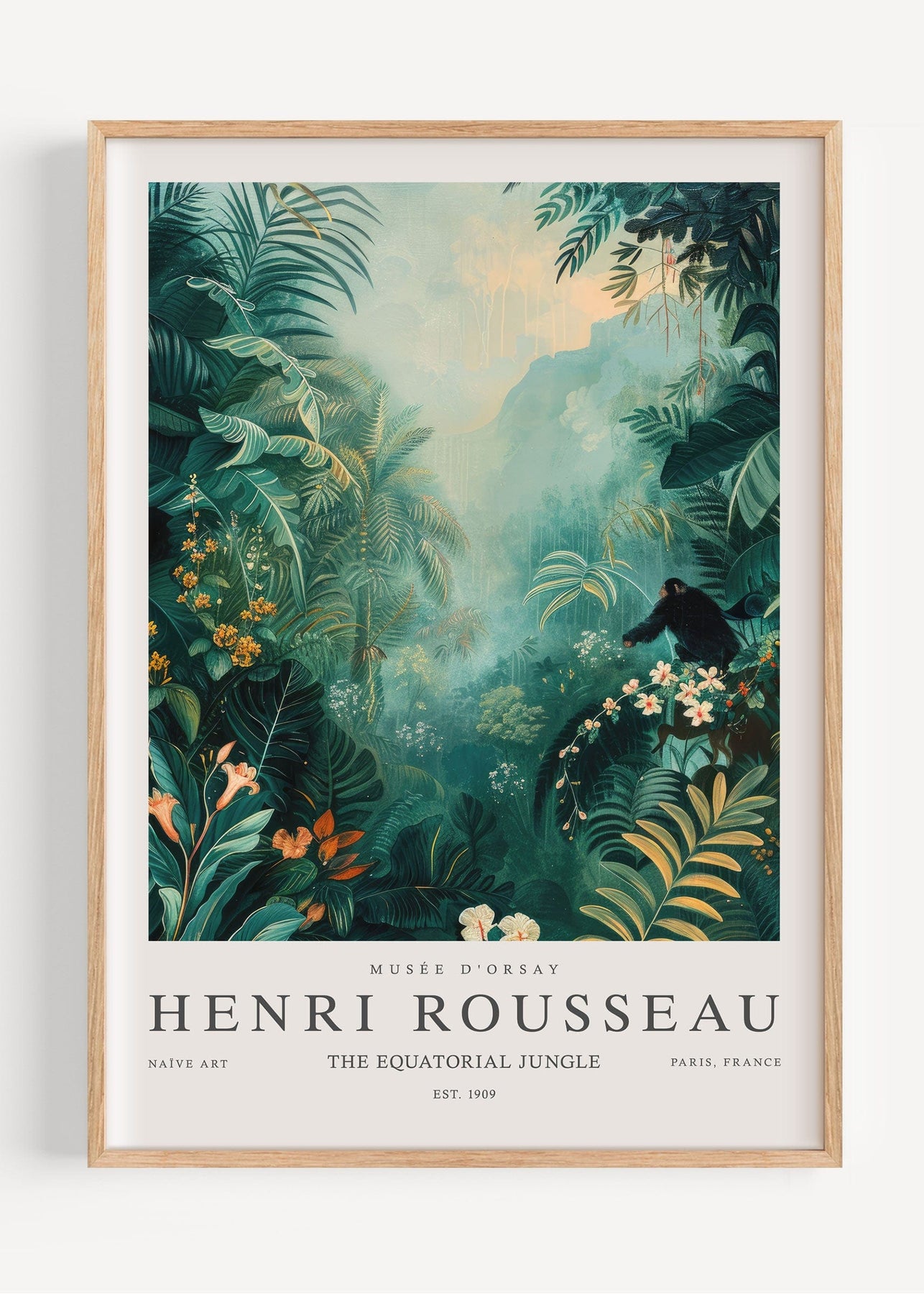Henry Rousseea Henri Rousseau – Peardrop Prints