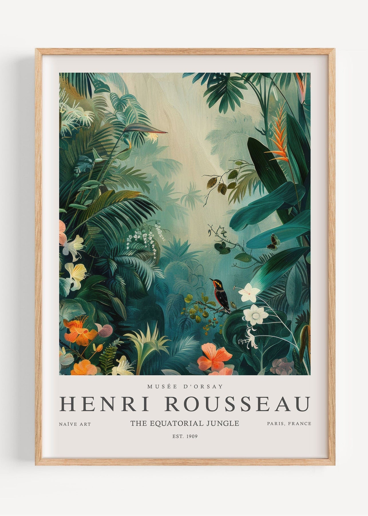 Henry Rousseea Henri Rousseau – Peardrop Prints