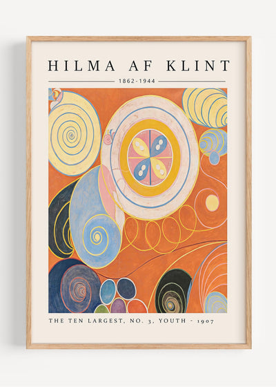 Hilma af Klint Art Print – The Ten Largest, No. 3 (Youth), 1907 I135-115 Art Print Peardrop Prints