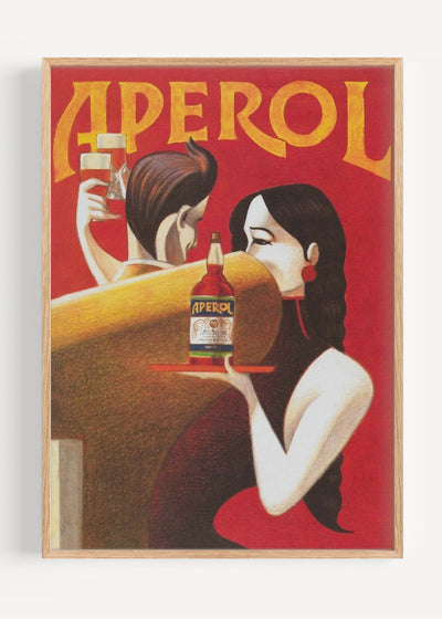 Vintage Aperol Poster Art Print Peardrop Prints