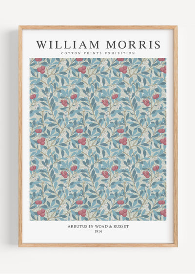 William Morris Arbutus I3-81 Art Print Peardrop Prints