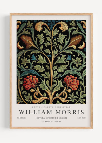 William Morris Baroque I53-3 Art Print Peardrop Prints
