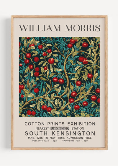 William Morris Berries I40-8 Art Print Peardrop Prints