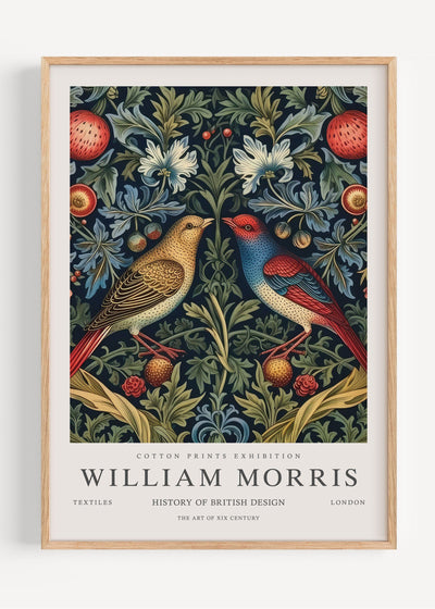 William Morris Birds I53-154 Art Print Peardrop Prints