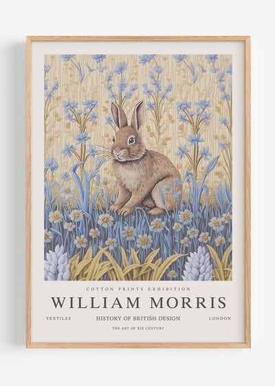William Morris Bunny I53-116 Art Print Peardrop Prints