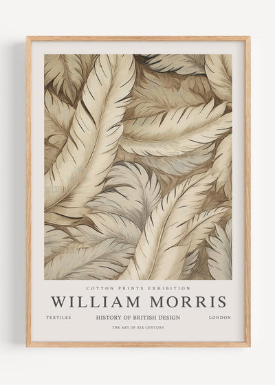 William Morris Feathers I53-138 Art Print Peardrop Prints
