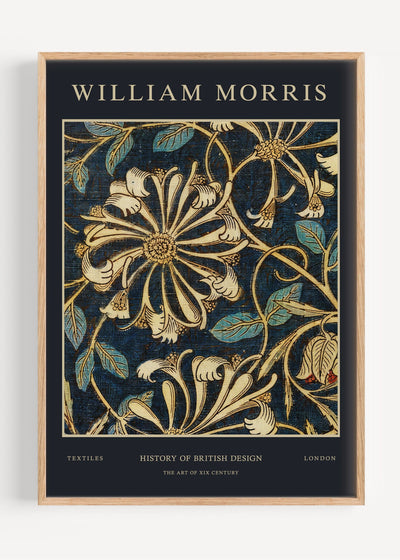 William Morris Floral Tapestry Art Print Peardrop Prints