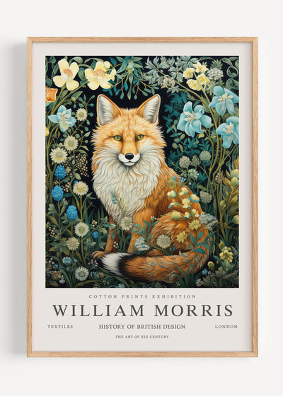William Morris Fox I53-117 Art Print Peardrop Prints