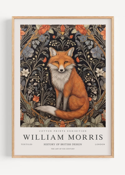 William Morris Fox I53-176 Art Print Peardrop Prints
