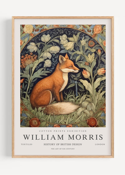 William Morris Fox I53-25 Art Print Peardrop Prints