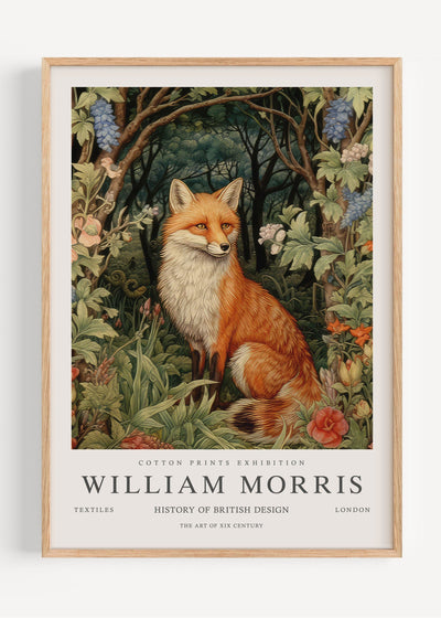 William Morris Fox I53-26 Art Print Peardrop Prints