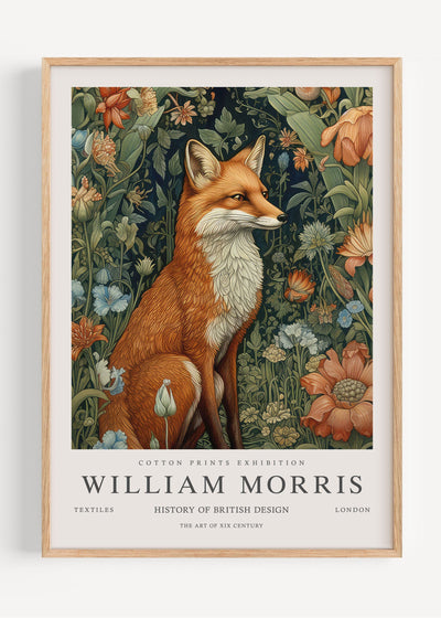 William Morris Fox I53-27 Art Print Peardrop Prints