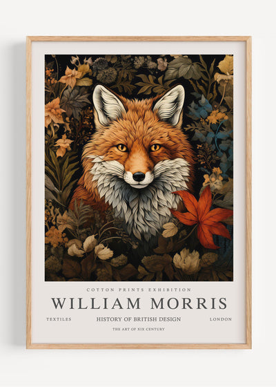 William Morris Fox I53-68 Art Print Peardrop Prints