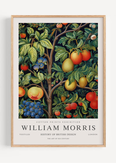 William Morris Fruit Tree I53-71 Art Print Peardrop Prints