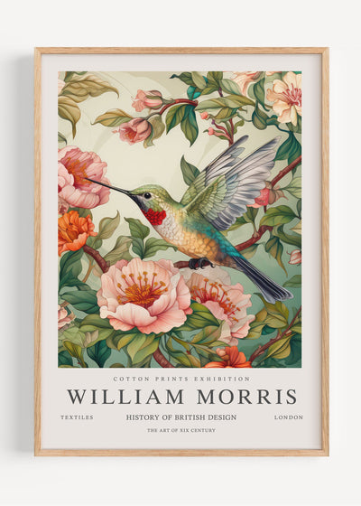 William Morris Hummingbird I53-72 Art Print Peardrop Prints
