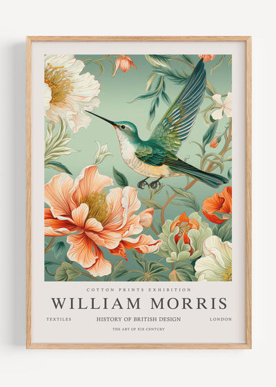 William Morris Hummingbird I53-75 Art Print Peardrop Prints