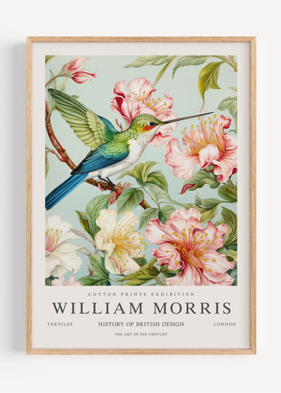 William Morris Hummingbird I53-77 Art Print Peardrop Prints