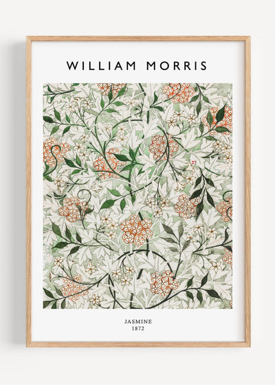 William Morris Jasmine I3-12 Art Print Peardrop Prints