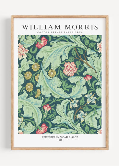 William Morris Leicester I3-92 Art Print Peardrop Prints