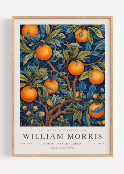 William Morris Orange Tree I53-43 Art Print Peardrop Prints