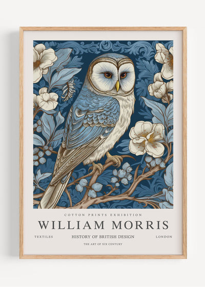 William Morris Owl I53-41 Art Print Peardrop Prints