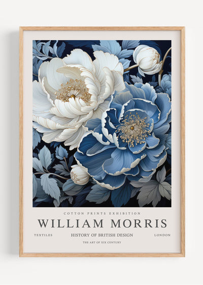 William Morris Peonies I53-111 Art Print Peardrop Prints