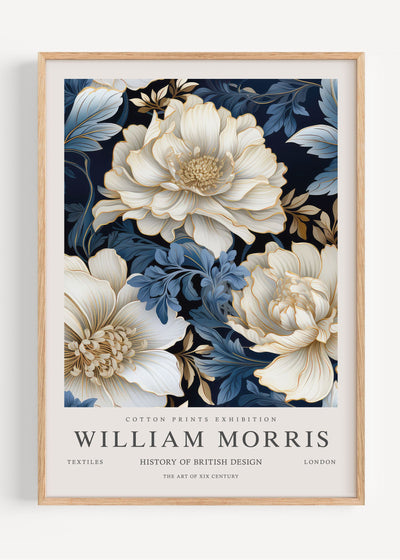 William Morris Peonies I53-115 Art Print Peardrop Prints