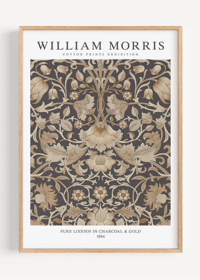 William Morris Pure Lodden I3-98 Art Print Peardrop Prints