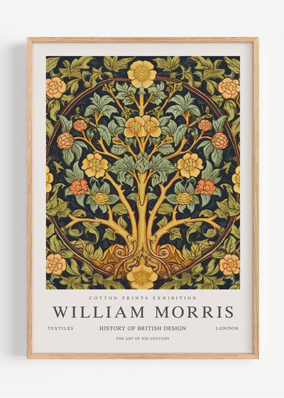 William Morris Tree of Life I53-53 Art Print Peardrop Prints
