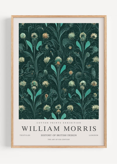 William Morris Vintage Pattern I53-85 Art Print Peardrop Prints