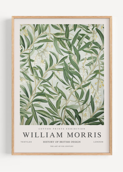 William Morris Weeping Willow I53-173 Art Print Peardrop Prints